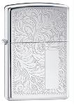 Bricheta Zippo Venetian Silver