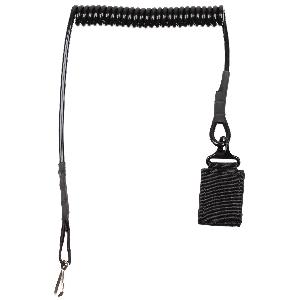 Cablu de Siguranta pentru Pistol Negru
