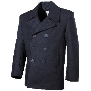 Jacheta Pea Coat Bleumarin