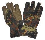 Manusi Alpin Impermeabile Camuflaj Flecktarn