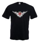 Tricou imprimat Cruce Malta bicolora