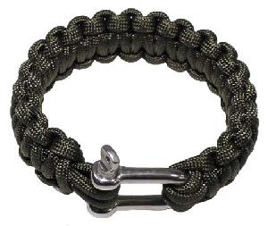 Bratara Paracord kaki Carabina