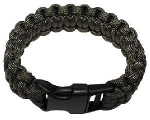 Bratara Paracord kaki Mare