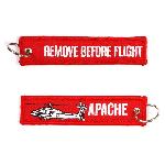 Breloc REMOVE BEFORE FLIGHT / APACHE