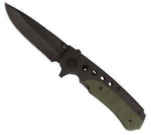 Briceag Mil-Tec negru-kaki