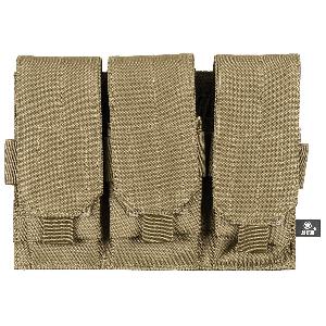 Buzunar Triplu, MOLLE, Coyote