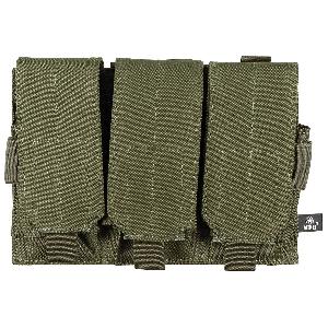 Buzunar Triplu, MOLLE, Kaki