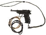 Cablu Siguranta Profesional Pistol, Mil-Tec, Negru