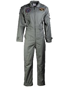 Combinezon Mil-Tec cu Ecusoane, Kaki