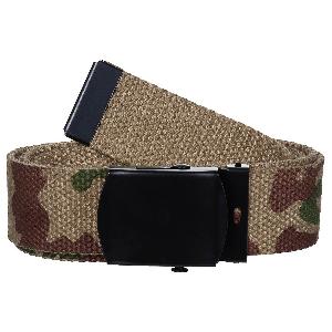 Curea Bumbac 3 cm, Camuflaj Tropical