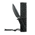 Cutit 18 cm Maner Paracord, Negru