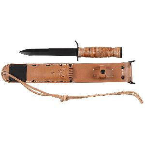 Cutit de Lupta US M3, Teaca de Piele, Replica