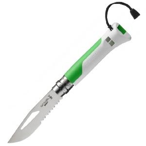 Cutit Opinel Outdoor Verde Fluorescent