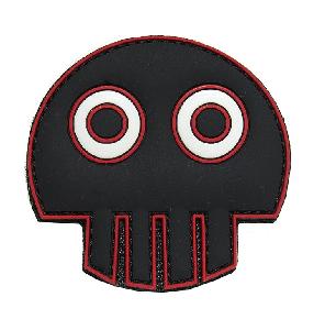 Ecuson 3D PVC BIG EYE SKULL