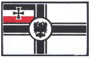 Ecuson 3D PVC Steag German de Razboi