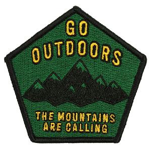 Ecuson Brodat Go Outdoors