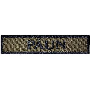 Ecuson Nume Personalizat Kaki