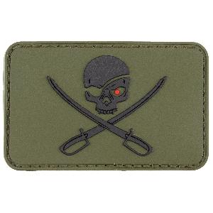 Ecuson PVC 3D PIRATI, Kaki