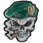 Ecuson PVC Green Beret Skull