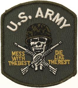 Ecuson US Army cu Velcro