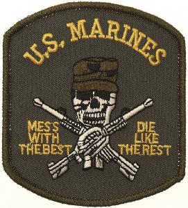 Ecuson US Marines, cu Adeziv