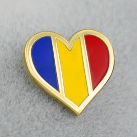 Insigna Inima Tricolora