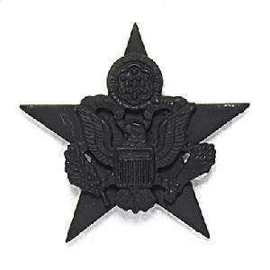 Insigna Stea U.S. Neagra