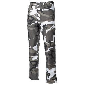 Pantaloni BDU cu Protectii Camuflaj Urban