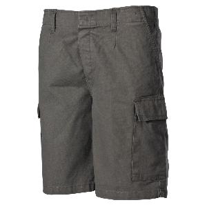 Pantaloni Scurti, Moleskin, Kaki Stonewashed