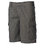 Pantaloni Scurti, Moleskin, Kaki Stonewashed