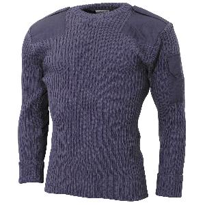 Pulover British Commando albastru