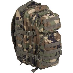 Rucsac Asalt 20L Mil-Tec, Camuflaj Woodland