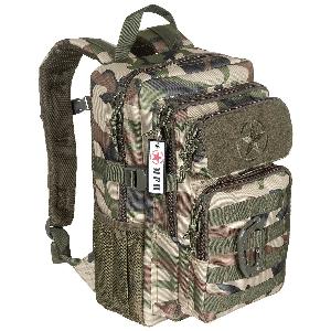Rucsac US Asalt 15 litri, Camuflaj Woodland