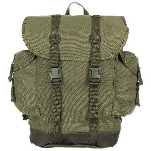 Rucsac Vintage, Canvas Kaki