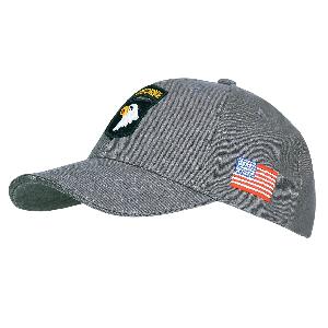Sapca Brodata 101st AIRBORNE Gri