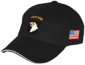 Sapca Brodata 101st AIRBORNE Neagra