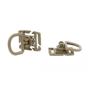 Set 2 Inele pentru Accesorii, MOLLE, Coyote