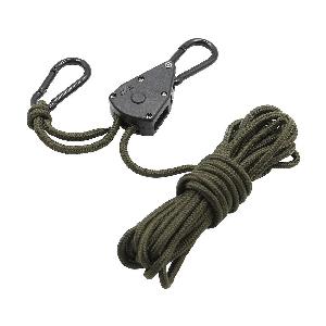 Sistem Prindere cu Clichet, Sfoara 4 mm, Kaki