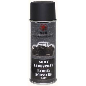 Spray Vopsea 400ml NEGRU MAT