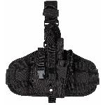 Toc Pistol pentru Picior, MOLLE, Negru