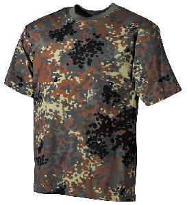 Tricou camuflaj flecktarn