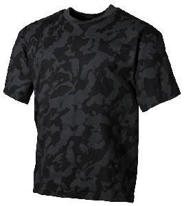 Tricou camuflaj noapte