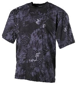 Tricou Camuflaj Snake Black