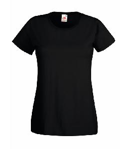 Tricou Dama Fruit of the Loom negru