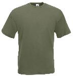 Tricou Fruit of the Loom Valueweight Olive