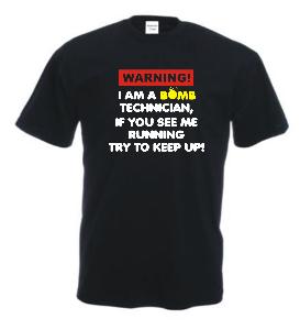 Tricou imprimat Bomb Technician