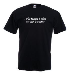 Tricou imprimat Drink