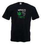 Tricou imprimat Happiness