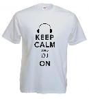 Tricou imprimat Keep DJ