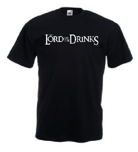 Tricou imprimat Lord of the Drinks mic